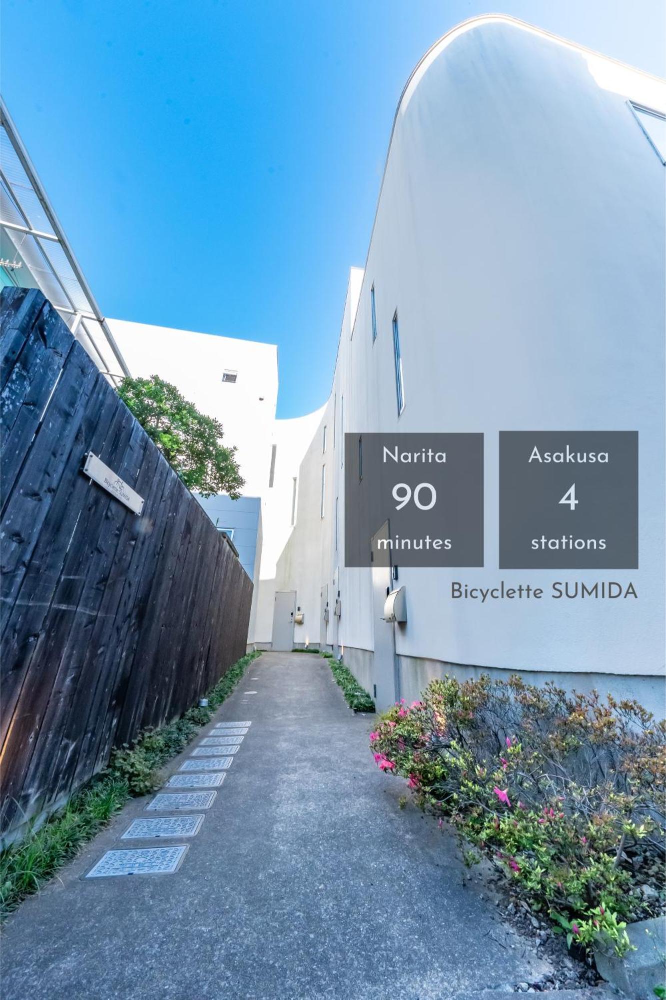 Hotel Bicyclette Sumida Tokyo - 03 Экстерьер фото